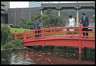 Edo stroll garden at New Otani Hotel. Tokyo
