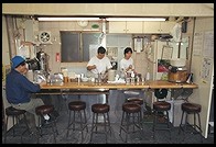 Restaurant. Near the Tsukiji Market. Tokyo