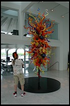 Digital photo titled dale-chihuly-orange-hair-2