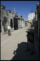 Digital photo titled recoleta-cemetery-sign-for-evita-2