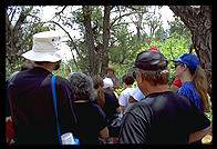 A National Park Service tour. Mesa Verde, Colorado.