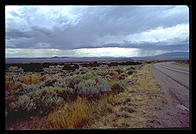 Rio Grande. Low road to Taos, New Mexico.