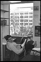 Eric Jordan, brilliant young computer scientist.  545 Technology Square, 4th floor