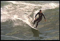Surfer. Santa Cruz, California