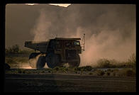 Mining Truck.  Caterpillar Arizona Proving Grounds