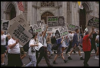 Lesbian & Gay Pride March 1995.  Manhattan.