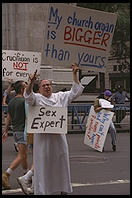 Lesbian & Gay Pride March 1995.  Manhattan.