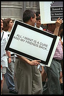 Lesbian & Gay Pride March 1995.  Manhattan.