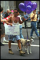 Lesbian & Gay Pride March 1995.  Manhattan.