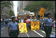 Lesbian & Gay Pride March 1995.  Manhattan.