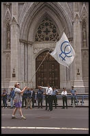 Lesbian & Gay Pride March 1995.  Manhattan.