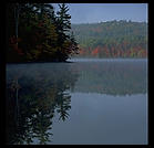 Lake at sunrise.  New Hampshire.