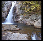 Waterfall.  White Mountains, New Hampshire.