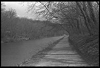C&O Canal.  Along the Potomac River near Washington, D.C.  1981.