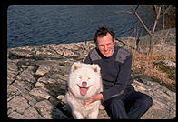 Nathaniel Greenspun and George.  Melrose.  1985.