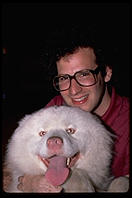 Philip Greenspun and George.  Boxford.  1985.  Photo: Peter Sevcik.