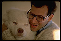 Philip Greenspun and George.  Melrose.  1987.  Photo: Henry Wu.