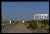 East of Joshua Tree National Park on California Route 62