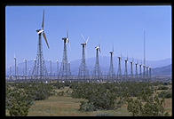 Wind Farm.  Palm Springs, California.