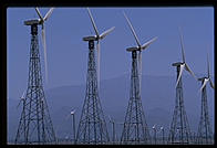 Wind Farm.  Palm Springs, California.