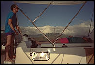 Harry Greenspun drives the Diane