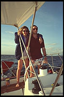 Philip and Chicca drive the Diane