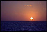 Sunset from Anse Chastanet, St. Lucia