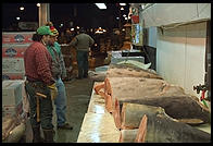 Fulton Fish Market.  Manhattan 1994 (pre burning).