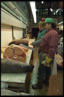 The Saw.  Fulton Fish Market.  Manhattan 1994 (pre burning).