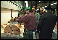 The Saw.  Fulton Fish Market.  Manhattan 1994 (pre burning).