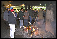 Fulton Fish Market.  Manhattan 1994 (pre burning).