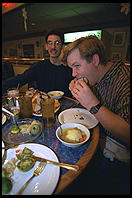 Bruce and Bart at Harold's, Holiday Inn, Parsippany, New Jersey.