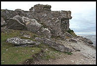 Raukar on coast of Gotland