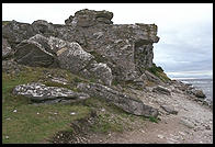 Raukar on coast of Gotland