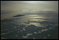 Stockholm, view from airplane