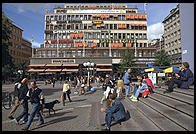 Building in central Stockholm