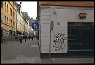 Drottninggatan in central Stockholm