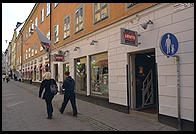 Drottninggatan in central Stockholm