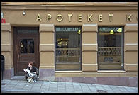 Drugstore in Gamla Stan in central Stockholm
