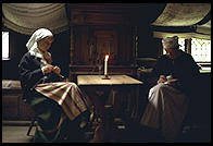 An employee in Skansen in Stockholm