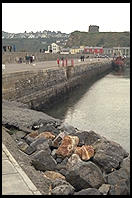Howth. Northern limit of Dublin Bay, Ireland.