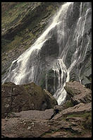 Powerscourt Waterfall.  Wicklow Mountains. Ireland.