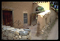 Canyon Road.  Santa Fe, New Mexico.