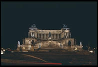 Victor Emmanuel Monument (Il Vittoriano), begun in 1885 and inaugurated in 1911 in honor of the first kind of a united Italy, an unloved landmark in Rome's Piazza Venezia