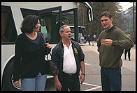 David, Christina, and our guide from Panorama Tours.  Bavaria.