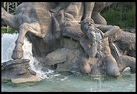 Fountain.  Downtown Munich.