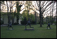 Garden.  Downtown Munich.