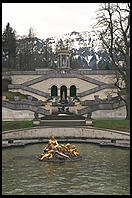 Front yard of Linderhof.  Where Bavaria's King Ludwig II lived.