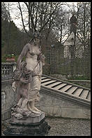 Side yard of Linderhof.  Where Bavaria's King Ludwig II lived.