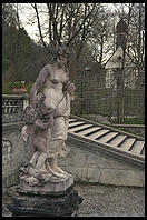 Side yard of Linderhof.  Where Bavaria's King Ludwig II lived.